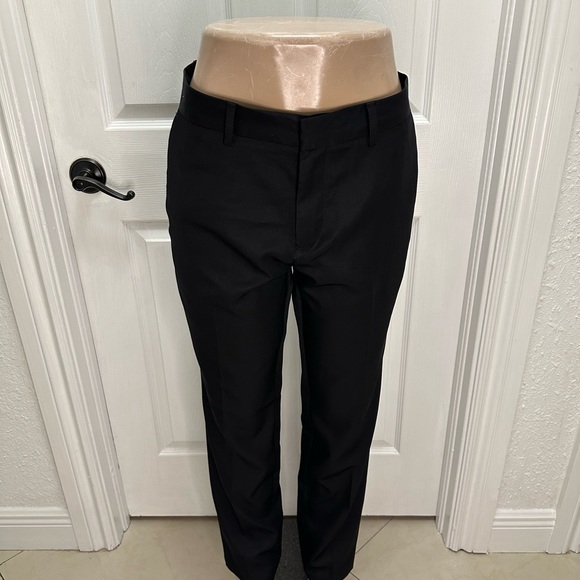 Perry Ellis Black Dress Pants Tailored Fit - Picture 1 of 8